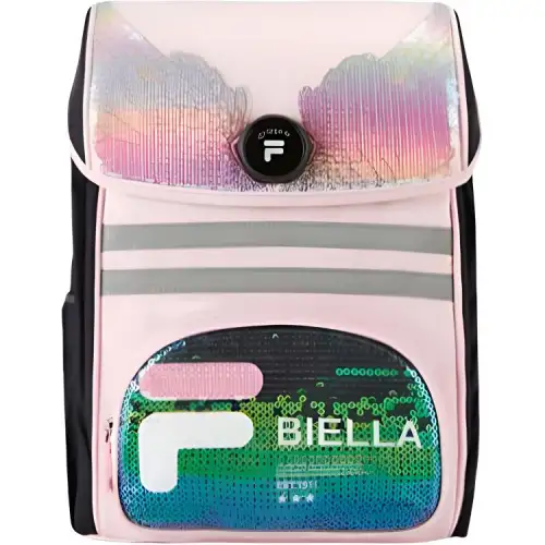 FILA KIDS 290 Twill Nylon Composite Knitted Fabric Kids Bag Regular Kids' Light Cherry Blossom Pink