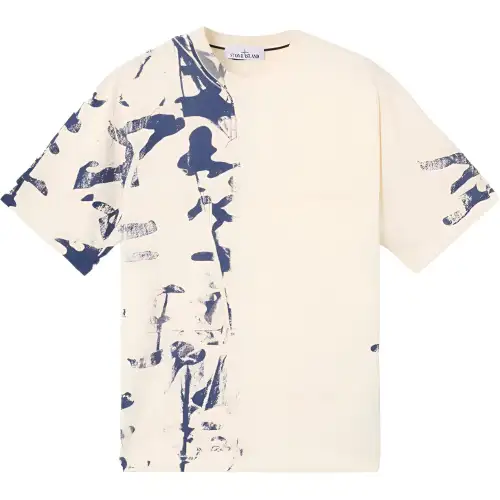 STONE ISLAND Short Sleeve Jersey T Shirt