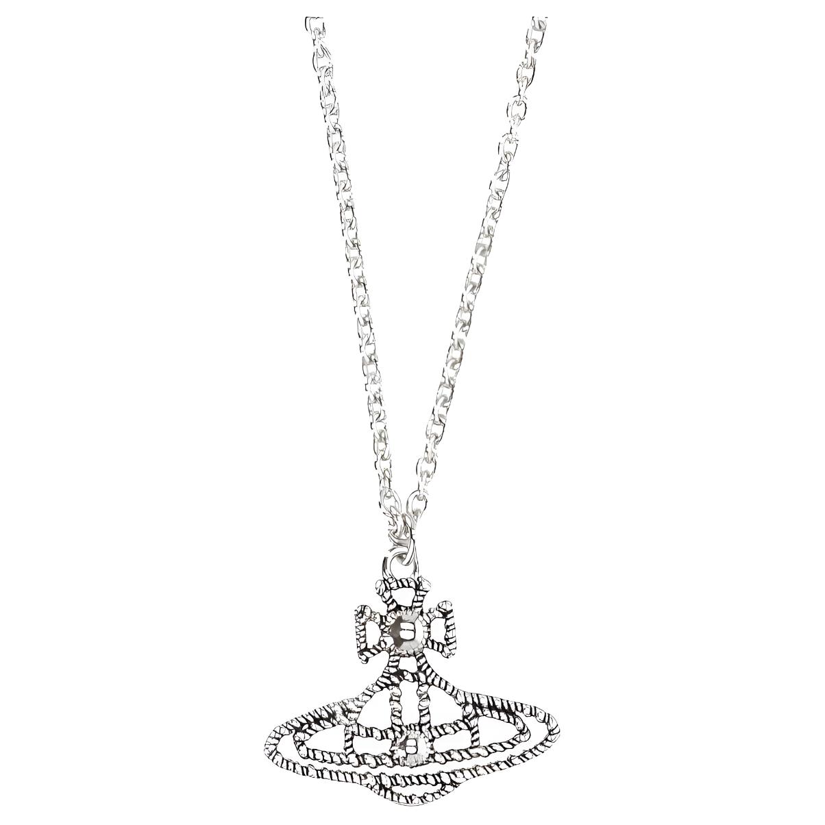 Женское колье Vivienne Westwood Coretta (серебряное)