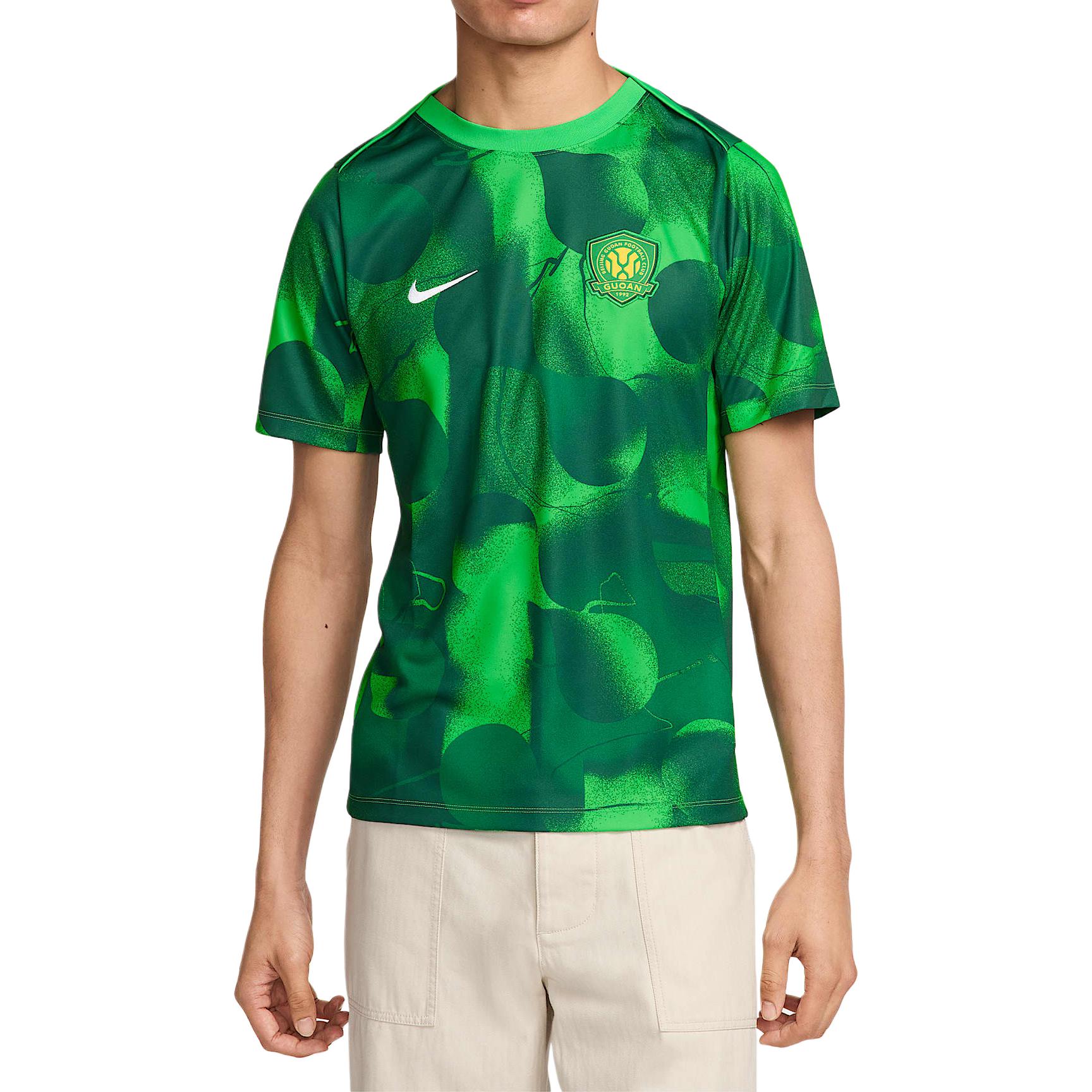 Nike Soccer Jerseys Men’s Green Moderate
