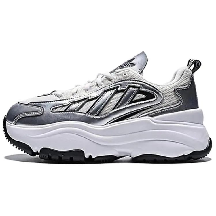 Adidas Originals OZGAIA Height Increasing Low top Chunky Sneakers Women's Silver