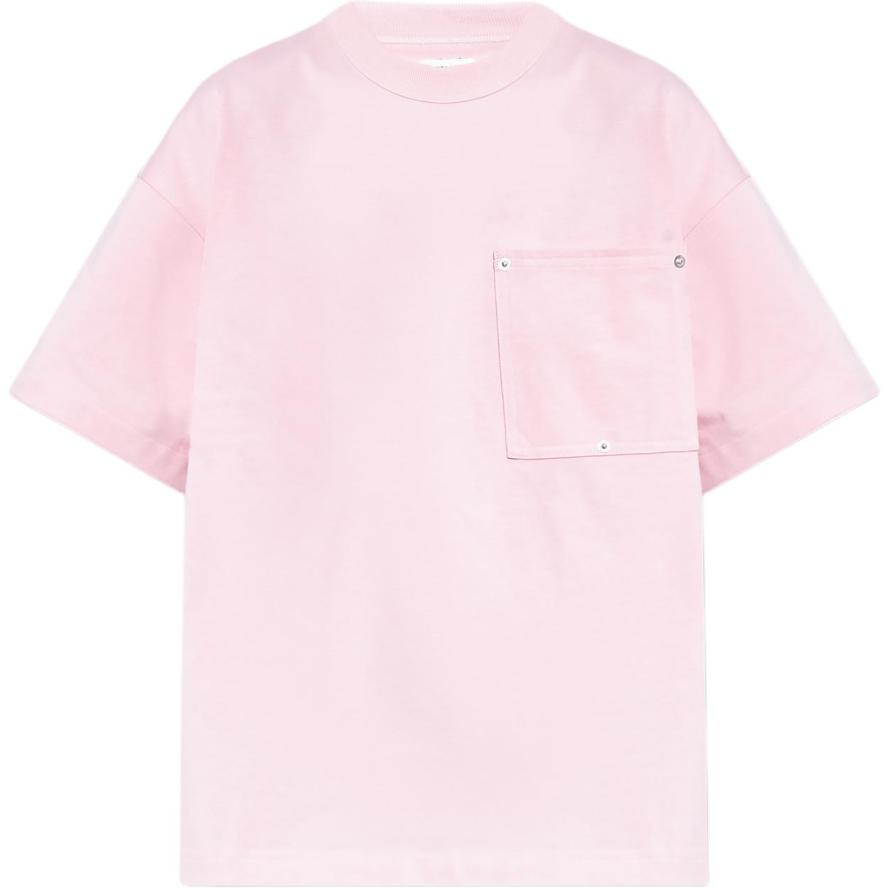 Bottega Veneta Drop Shoulder Sleeve T Shirt Women's Pink