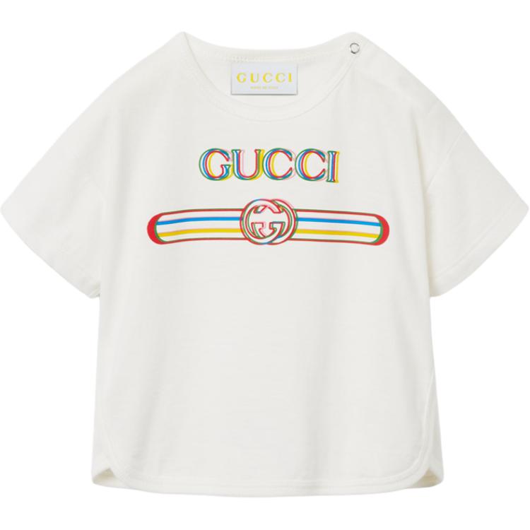 Детская футболка Gucci (белая)