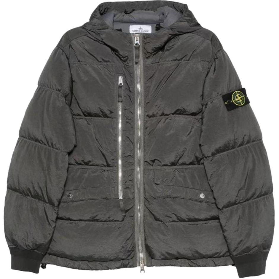 Куртка STONE ISLAND (металлическая серая)