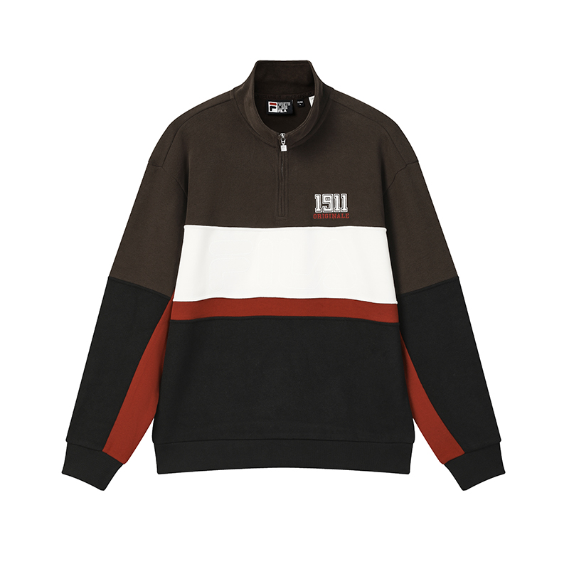 Мужское худи Fila ORIGINALE (темно-земляное)