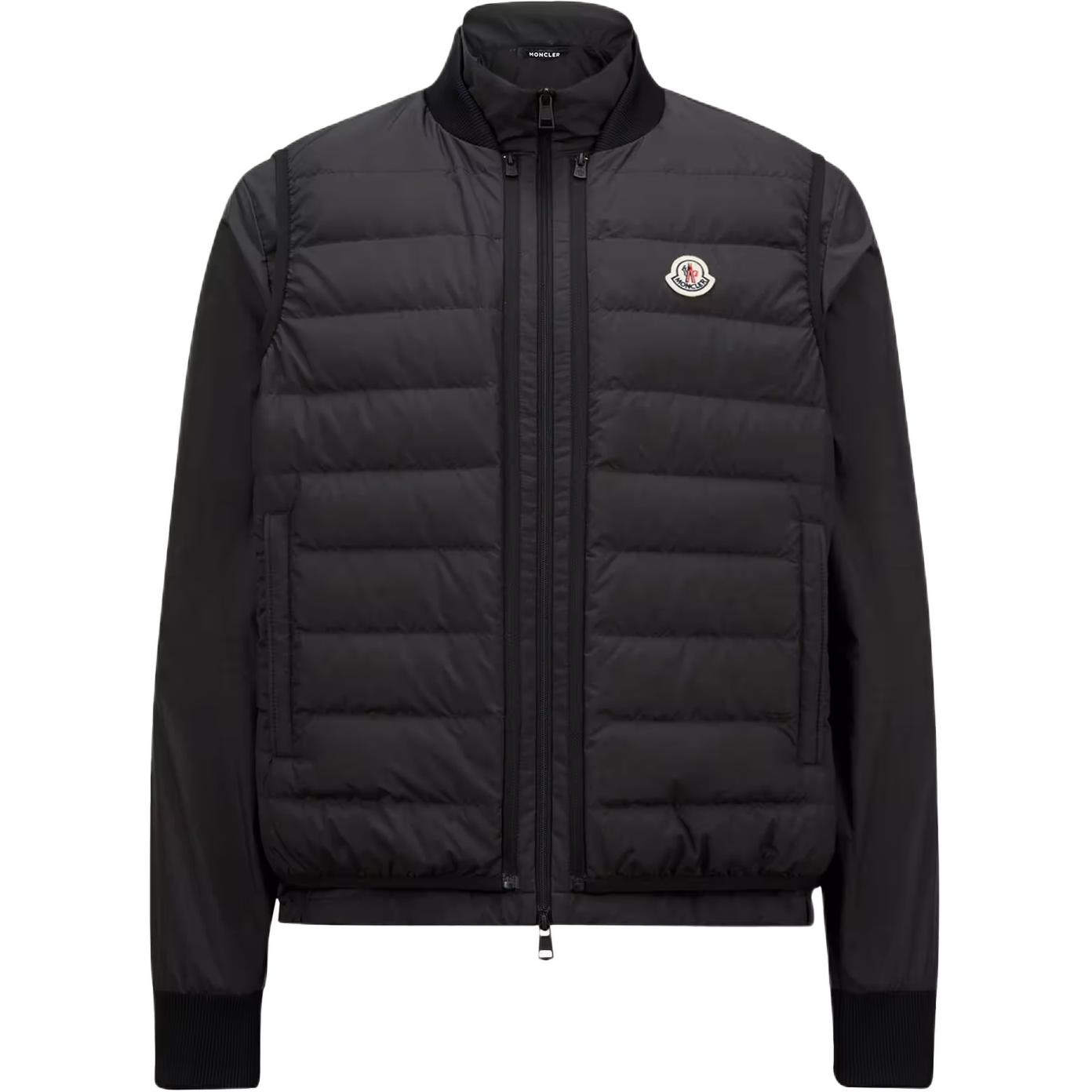 Мужская куртка Moncler Piumino corto 3-in-1 SS26Verney (черная)