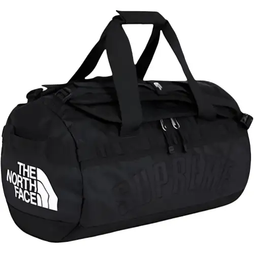 Supreme X THE NORTH FACE The North Face Collaboration SS19 Nylon Travel Bag Unisex Black