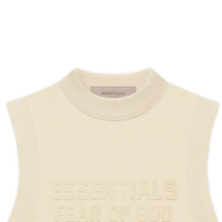 Жилетка Fear of God Essentials FW22 Kids Vest (яичная скорлупа) — фото 5