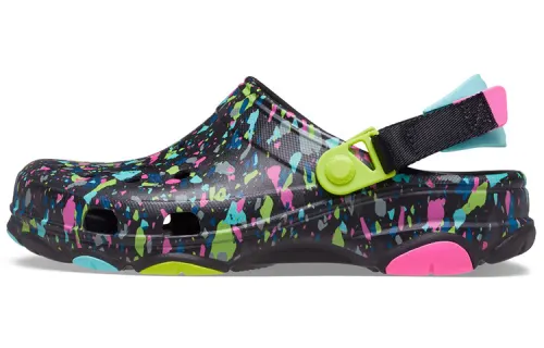 Crocs Classic Clog Clogs Unisex Black Multicolor