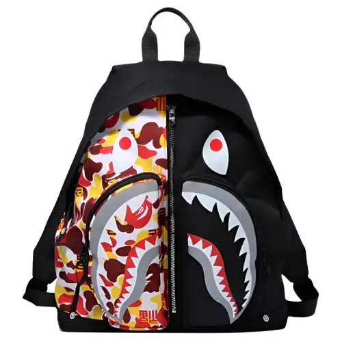 A BATHING APE Bape Individual Backpack Men's Black