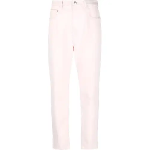 PRADA Jeans Women's White Moderate Straight Fit Pants