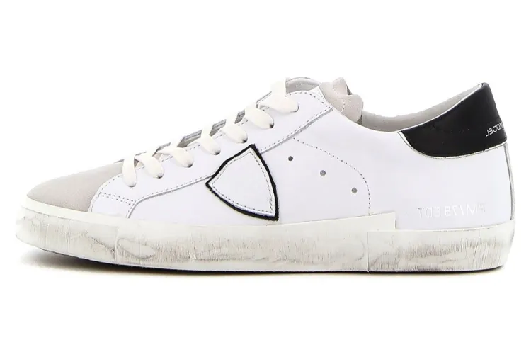PHILIPPE MODEL Paris Distressed Effect Low-top Sneakers