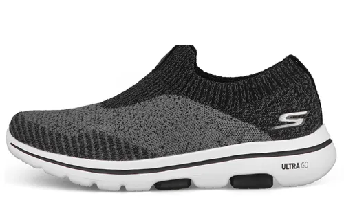 Skechers Slip On Shoes Men's Low Top Black/Gray