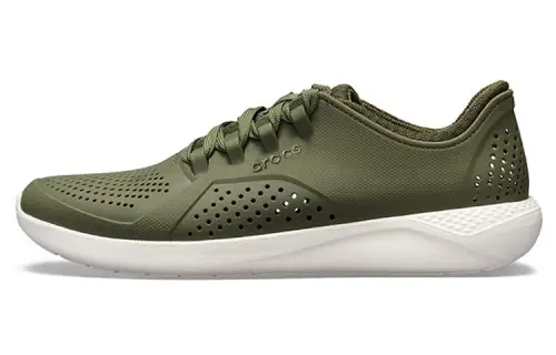 Crocs Literide Pacer 'Army Green White'