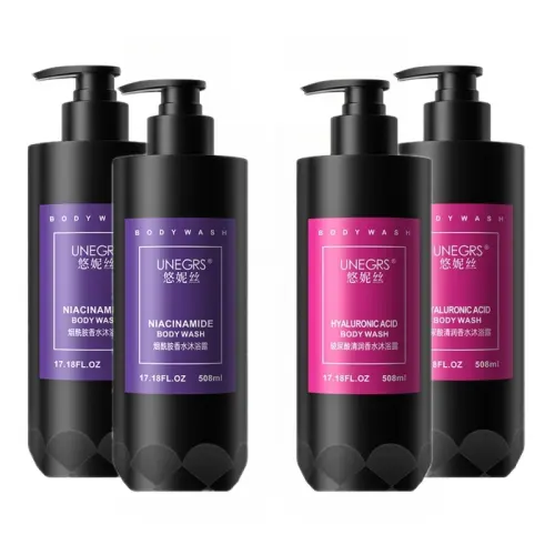 Refreshing perfume contains niacin, shower gel, urea-based, deep cleansing, 1016 ml