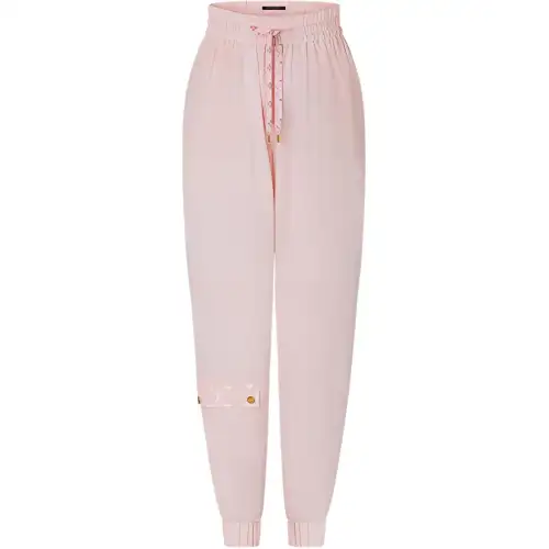 LOUIS VUITTON Sports Pants Women's Pink