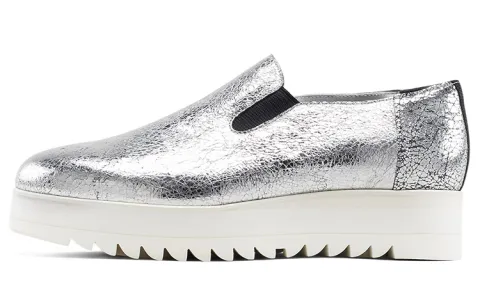 Onitsuka Tiger Slip on Platform 'Silver' Women's