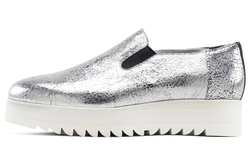 Onitsuka Tiger Slip on Platform 'Silver' Women's