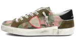 PHILIPPE MODEL Skateboard Shoes Women's Low Top Camouflage