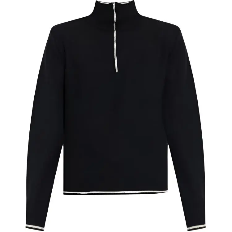 Maison Margiela Half Zip Knitted Jumper