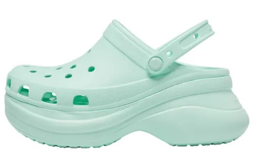 Crocs Classic Clog Retro Thick Sole Sandals Mint Green Women's