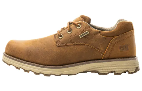 CAT PREZ WP Collection Leather Casual Shoes Men's Brown