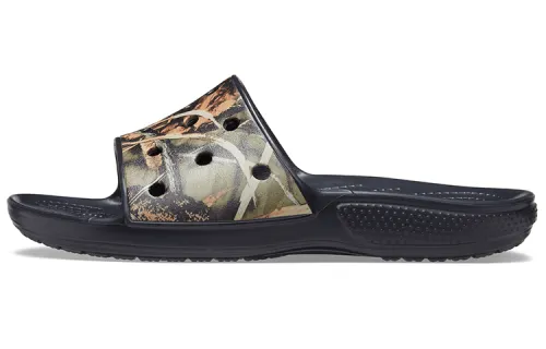 Crocs Classic Stylish Sports Slippers Unisex Black Brown
