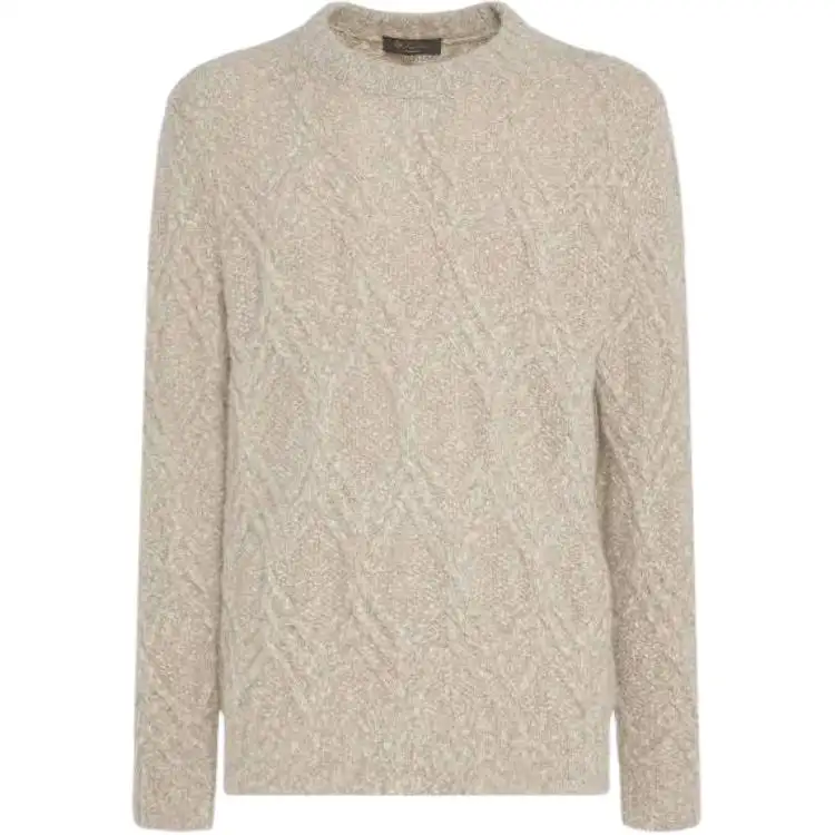 Loro Piana FW23 Sweater Men's Beige