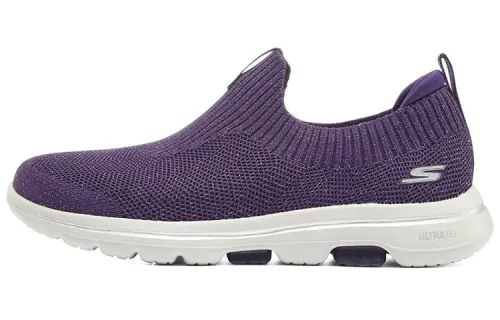 Skechers Go Walk 5 Slip On Shoes Women's Low Top Purple