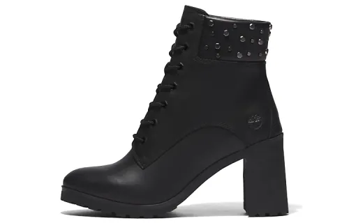 Timberland Allington Heeled 6 Mid Calf Boots Women's Black