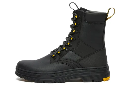 Dr. Martens Unisex Lowa Combat Boots Black