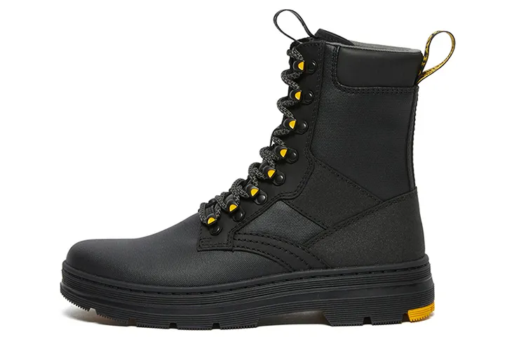 Dr. Martens Unisex Lowa Combat Boots Black