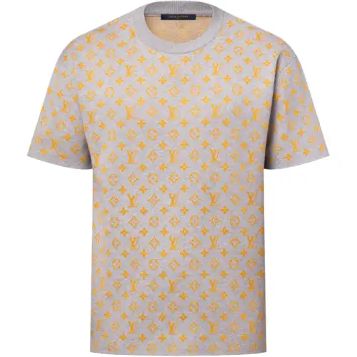 Lv Monogram Short Sleeved Crewneck