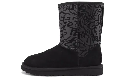 UGG Classic Short Sparkle Graffiti Women's