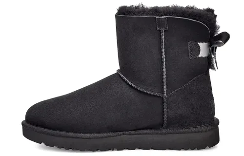 UGG W Mini Bailey Bow Ii Shimmer Black Women's
