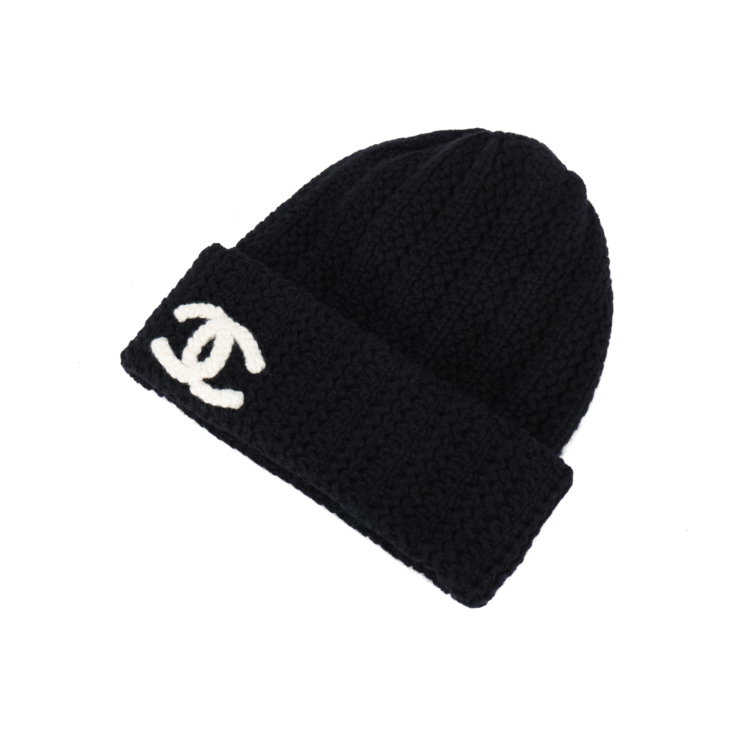 Шапка Chanel (черная) — фото 2