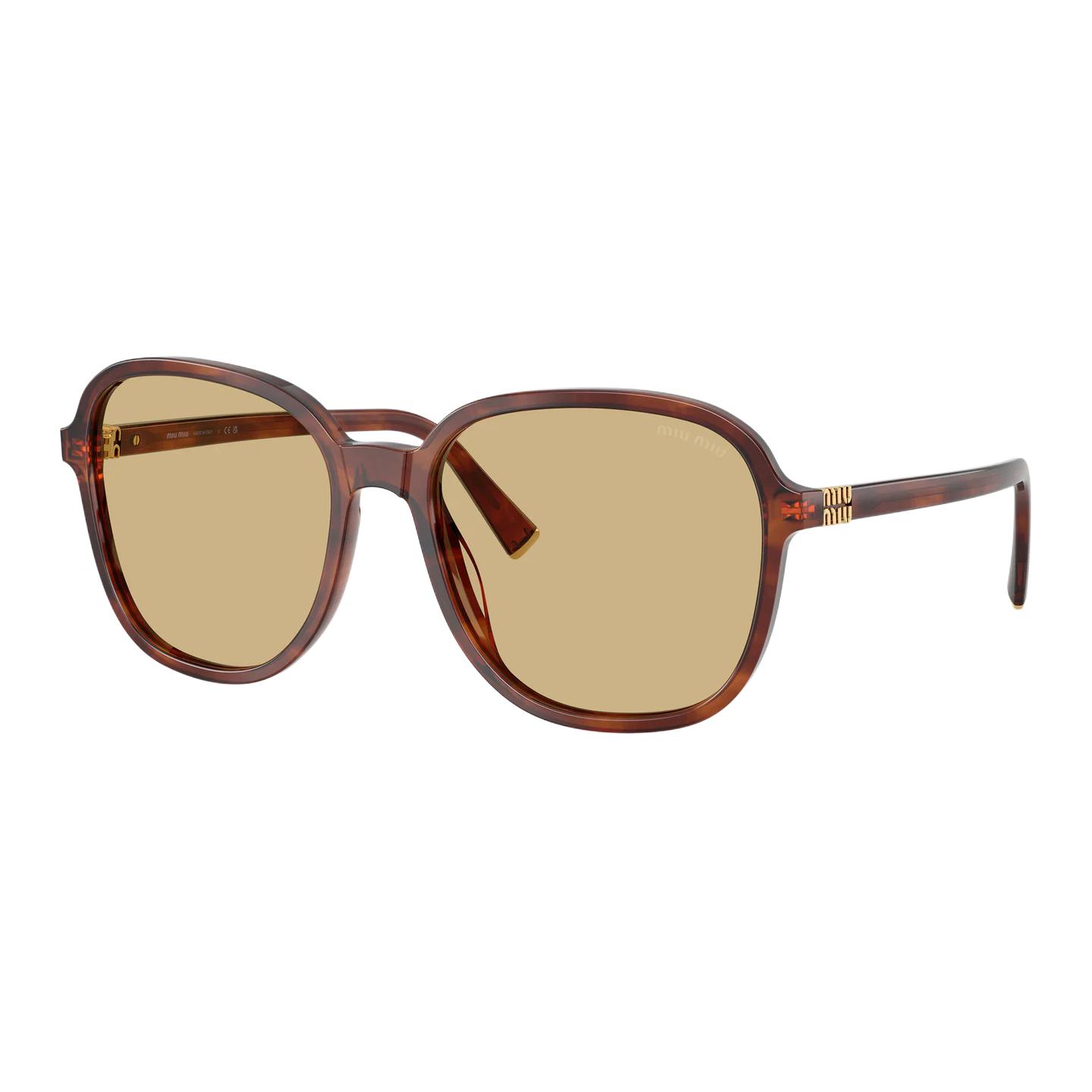 Женские очки MIU SMU B01 58 (коричневые)