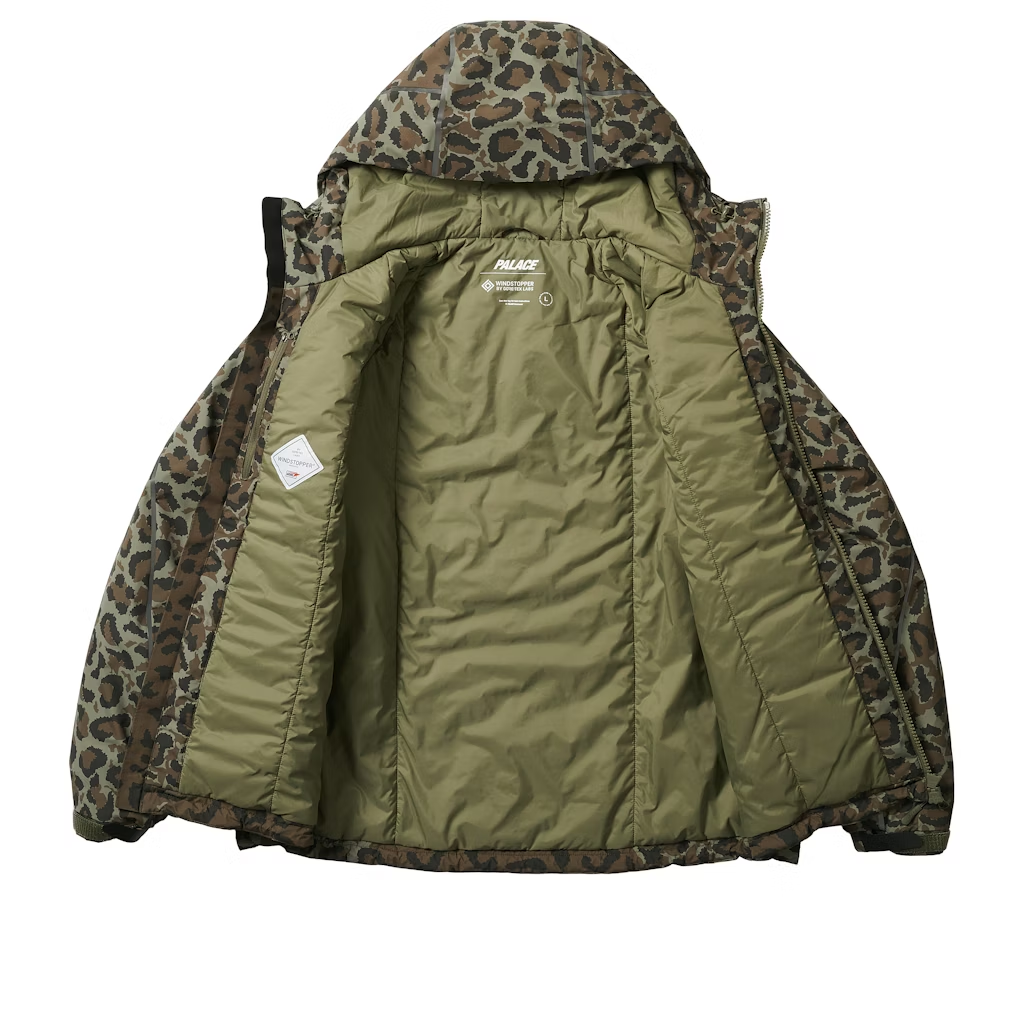 Куртка Palace GORE-TEX WINDSTOPPER ILLUMINATOR JACKET (пятнистая) — фото 3