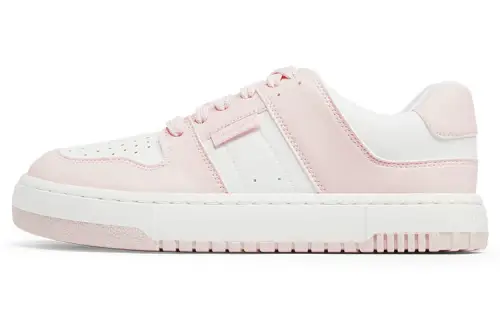 CHARLES&KEITH Pu Stylish Skateboarding Shoes Women's Pink