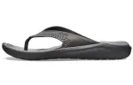 Crocs LiteRide Minimalistic Beach Flip Flops Dark Grey