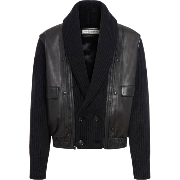 Мужская куртка SAINT LAURENT (черная)