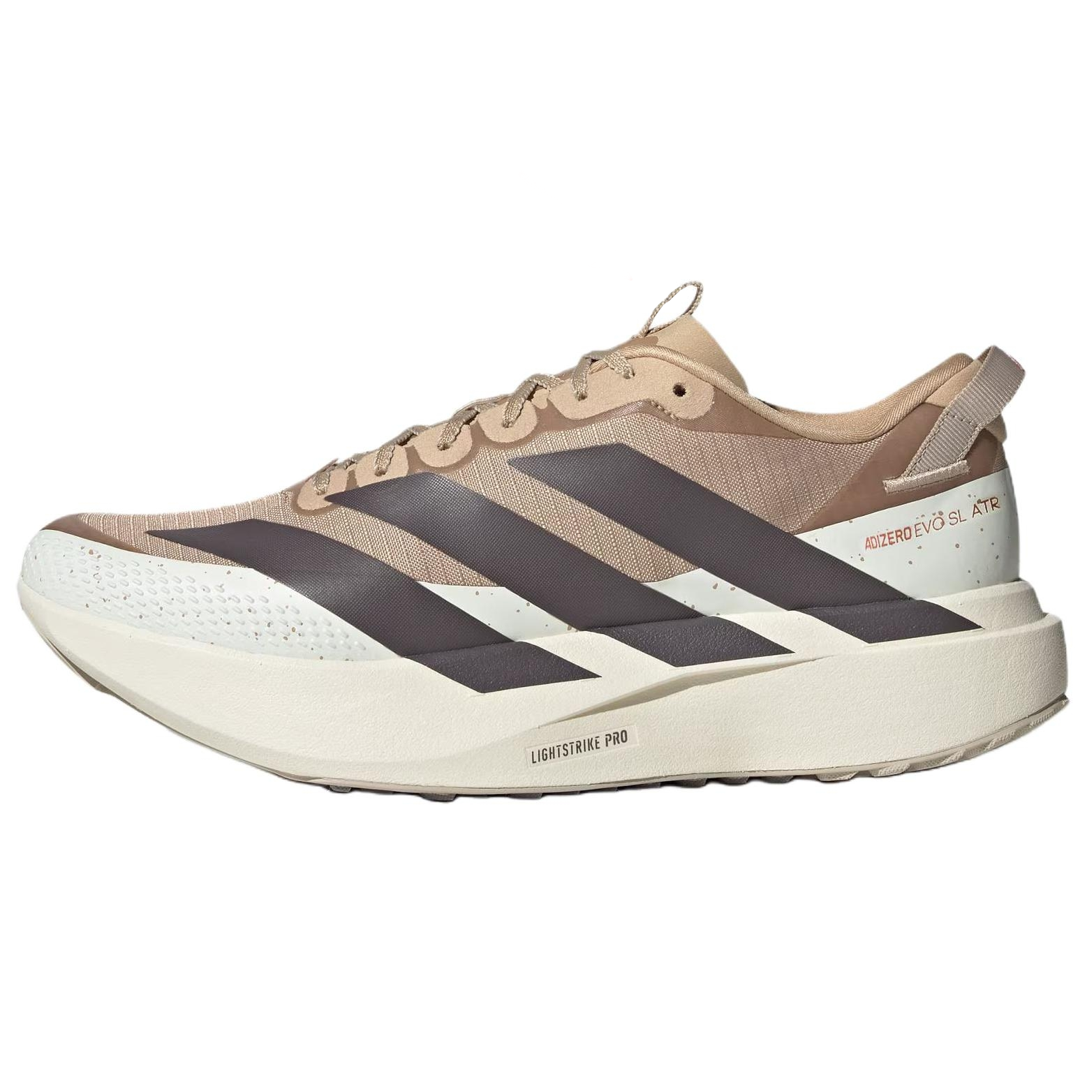 Мужские кроссовки adidas Adizero Evo SL ATR (бело-коричневые)