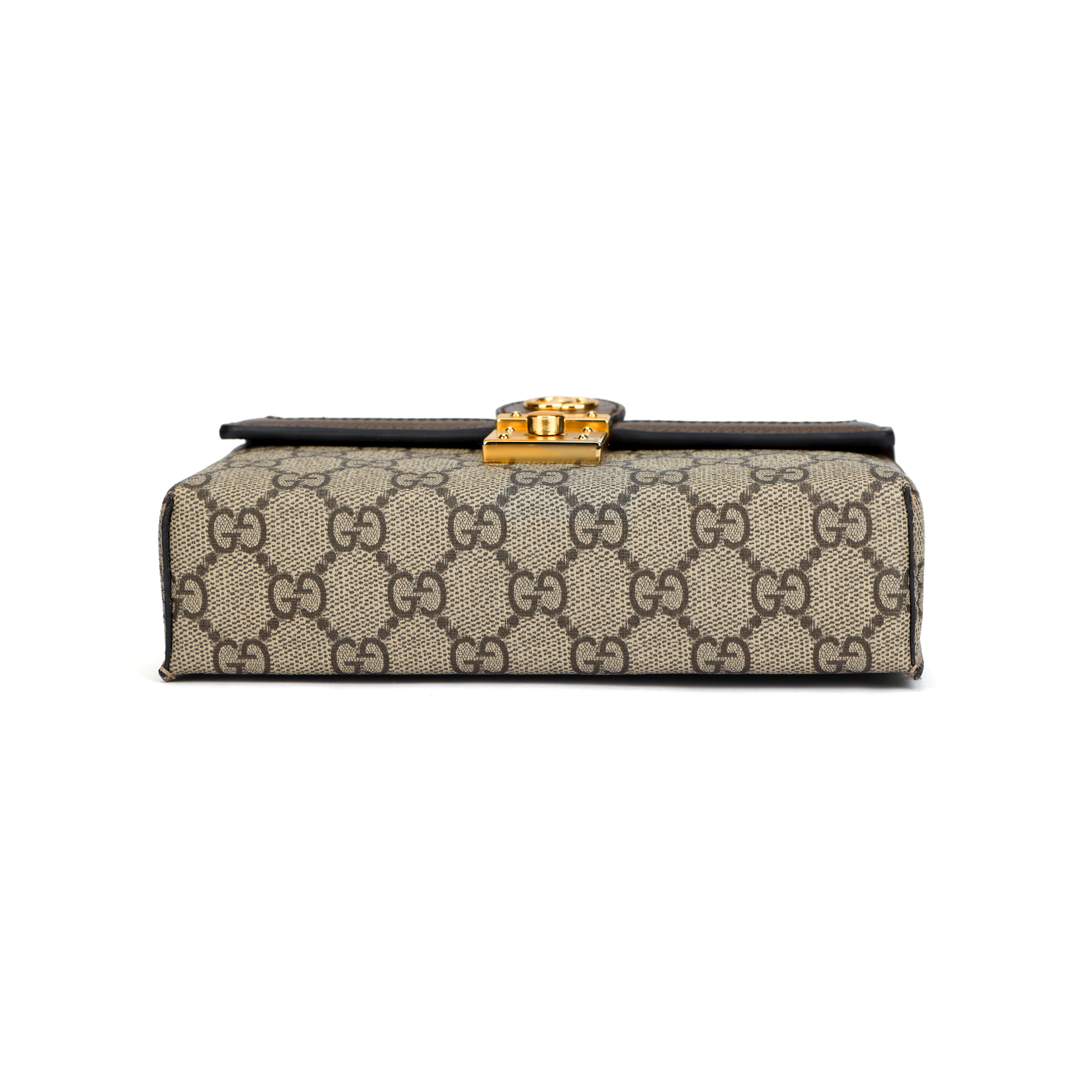 Женская сумка Gucci Ophidia (бежево-чернобурая) — фото 4