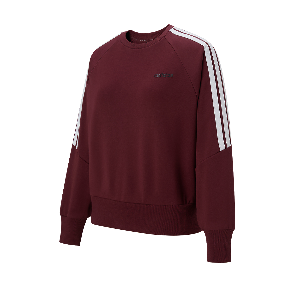 Женский свитшот adidas Three Stripes (черный)