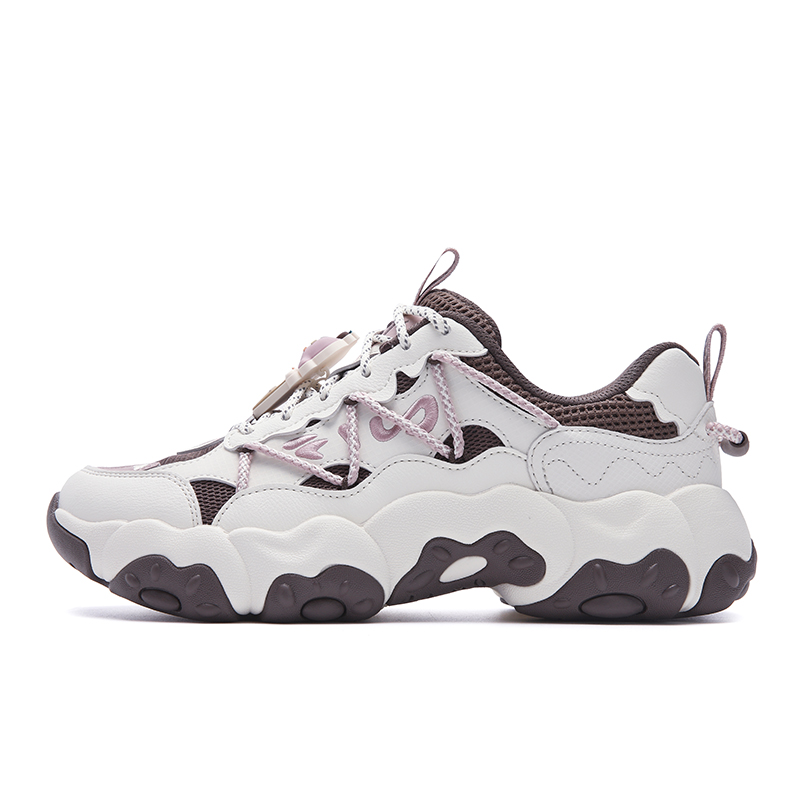 Женские кроссовки Fila FILA FLUID 6 6 (бело-коричневые)