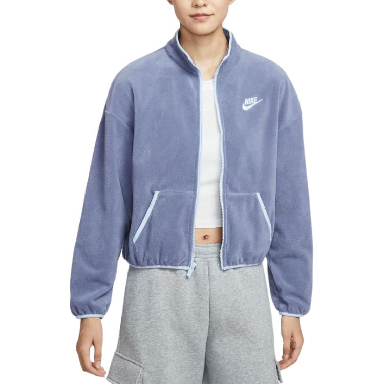 Женская куртка Nike Sportswear Club Fleece (черная)