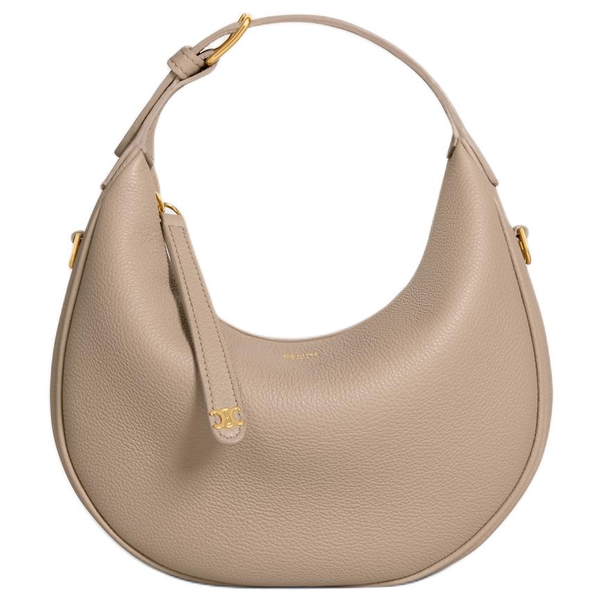 Женская сумка CELINE Teen Lulu (коричневая)