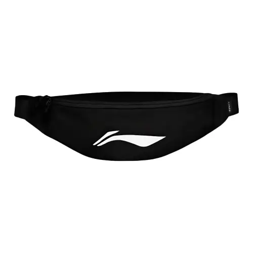 Li Ning Polyester Fanny Pack Regular Unisex Black