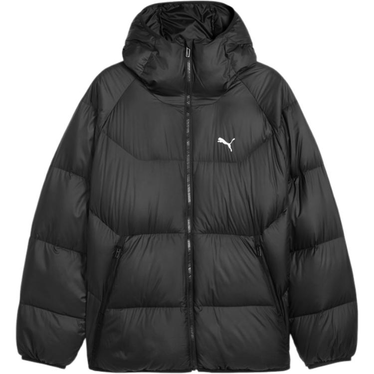 Мужская куртка PUMA Hooded Down Puffer (черная)