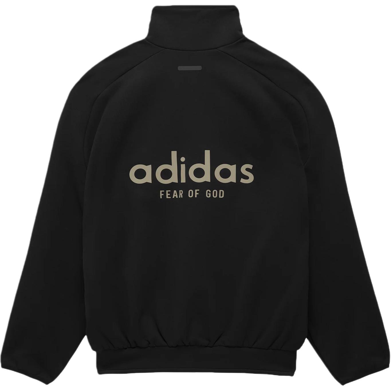 Мужская куртка Fear of God Athletics × adidas SS24 (черная)